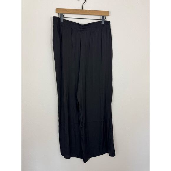 Philosophy Woman Black Wide Leg Pull-On Pants Size 1X - Picture 7 of 7